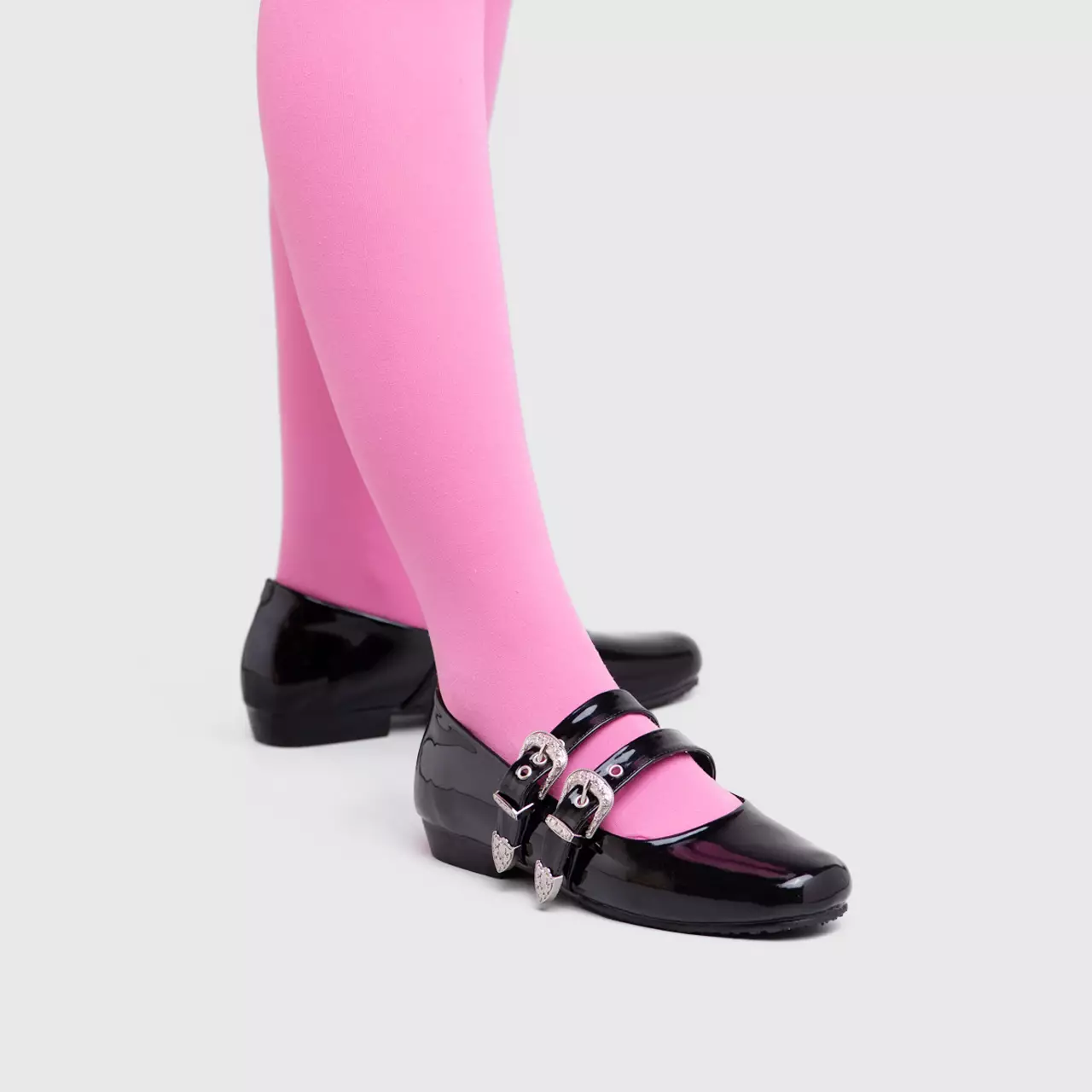 Baleva Flat Shoes Pantera Black