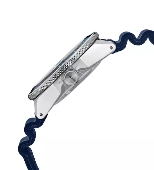 Jam Tangan Pria Seiko Prospex SRPJ93 SRPJ93K1 Trap Silicone Blue Color King Samurai PADI Great Blue Dial Special Edition Original Garansi Resmi