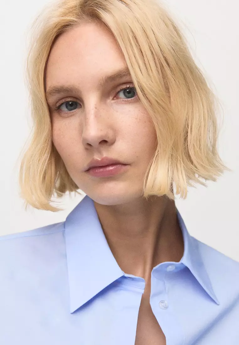 Slim-Fit Poplin Shirt