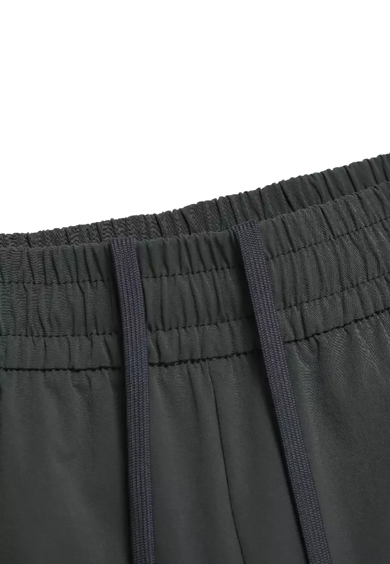 男女同款ARCHELON梭織彈性直腳長褲