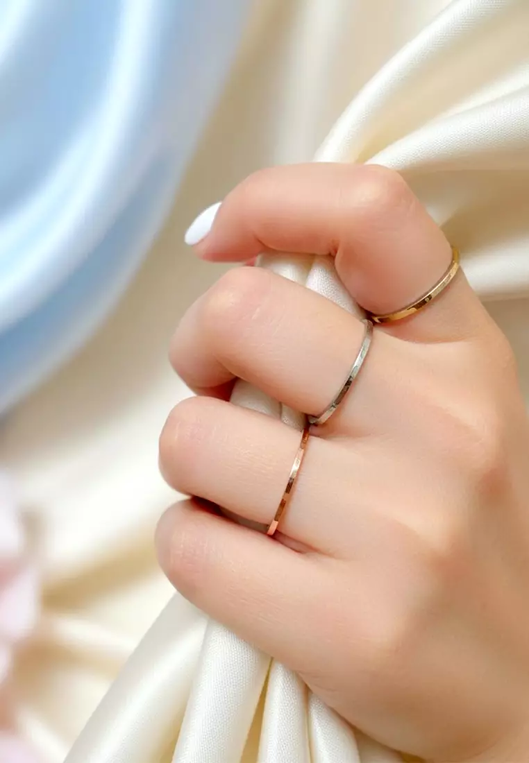 Rose Gold Simplicity Slim Ring