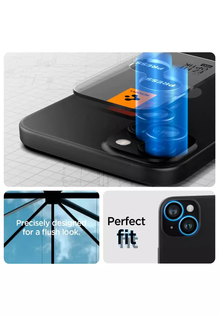 iPhone 15 Series Optik Pro Lens Protector -  Official Site –  Spigen Inc