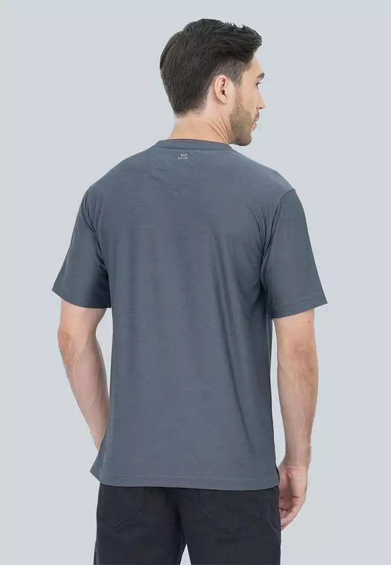 LGS - Kaos Olahraga Quick Dry - Slim Fit - Warna Variasi - Running - Tenis - Katun Nyaman