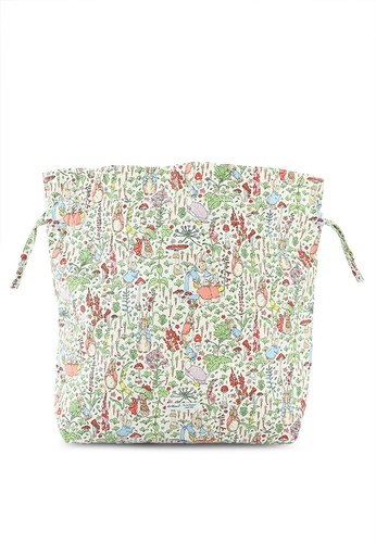 Cath Kidston beige Garden Ditsy The Little Hitch Pouches BE45EACD1BDF9DGS_1