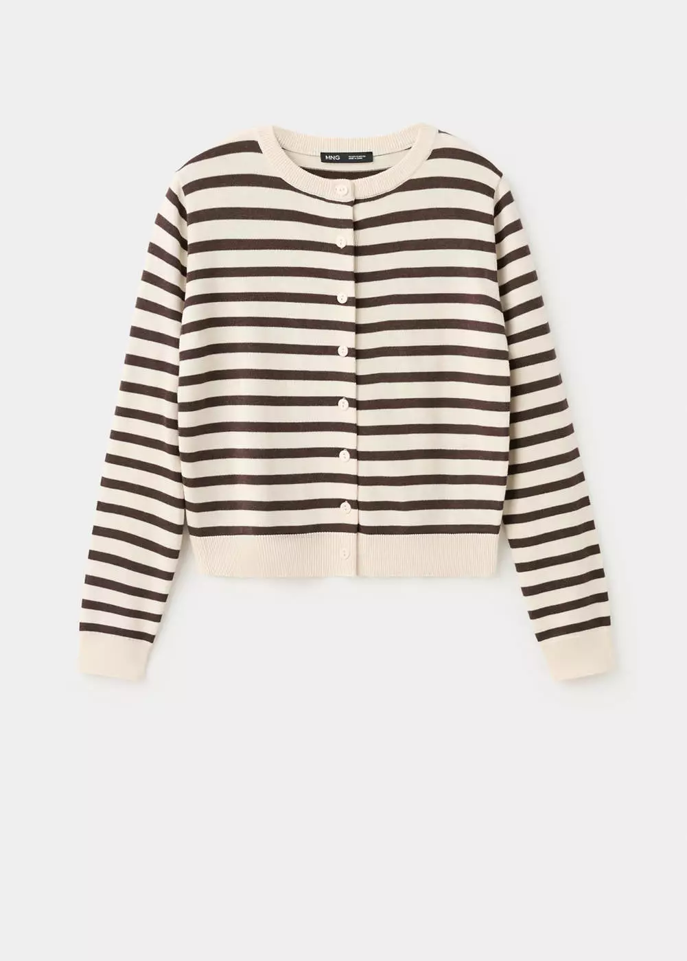 Cardigan rajut stripped