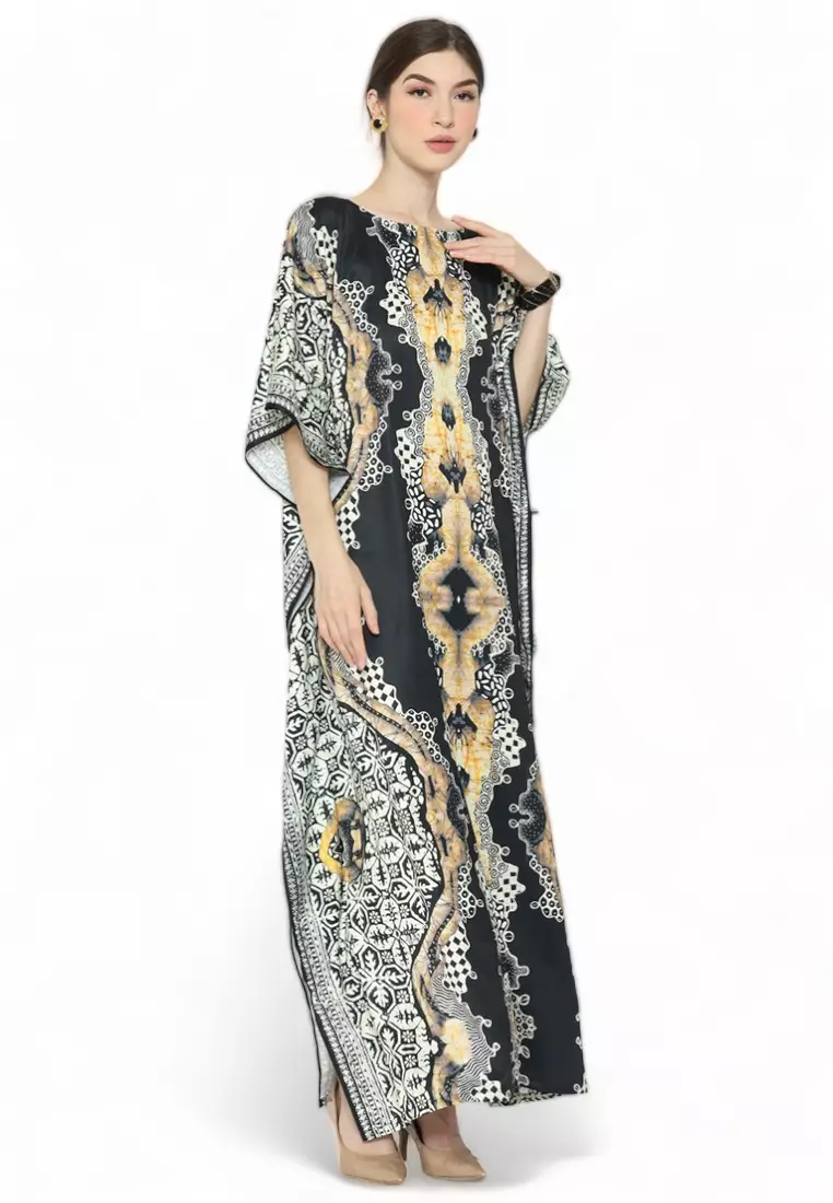 Kanzi Exclusive Short Sleeve Batik Kaftan