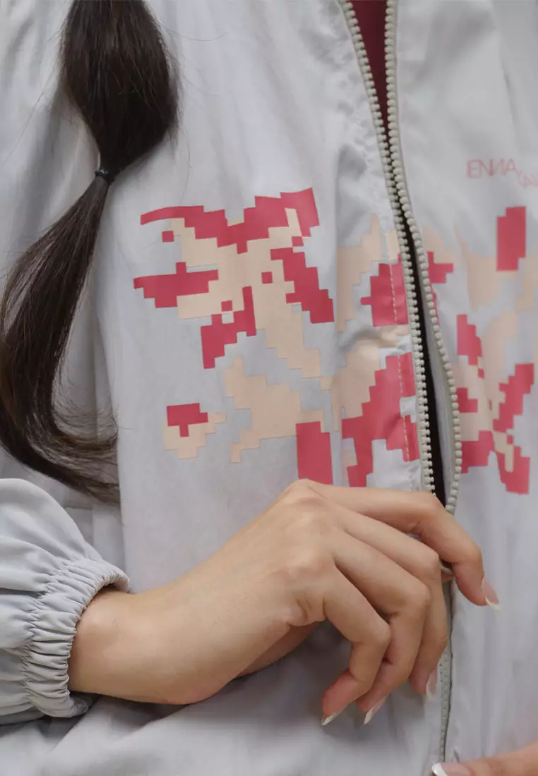 Jenna and Kaia - Rivenna Jacket Grey - Jaket Wanita