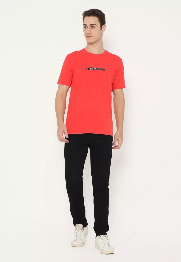 XTRAORDINARY T-Shirt Cotton Spandex Pria 48063