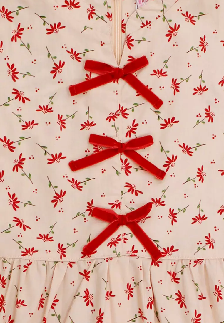 Mini dress/ Dress pendek Anak Peach/ Rodeo Junior Girl Lunar