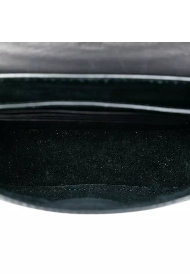 Pre-Loved Saint Laurent Small Leather Monogram Kaia Crossbody