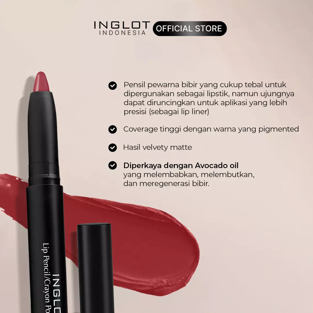 AMC LIP PENCIL WITH SHARPENER 22