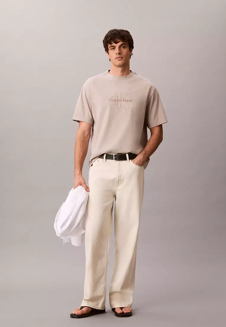 Relaxed Logo Appliqué T-Shirt - Calvin Klein Jeans