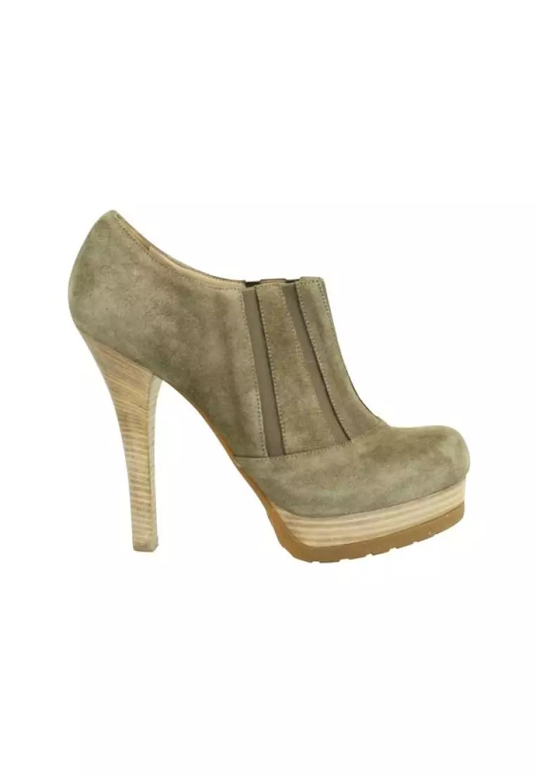 Green fendi discount boots