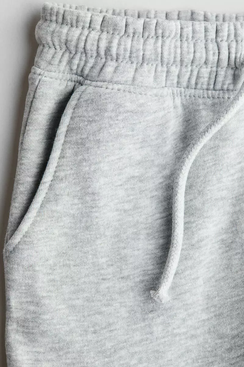 Brushed-inside cargo joggers