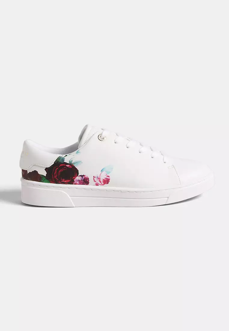 Buy TED BAKER Ted Baker Women s Artile Rose Print Cupsole Trainers