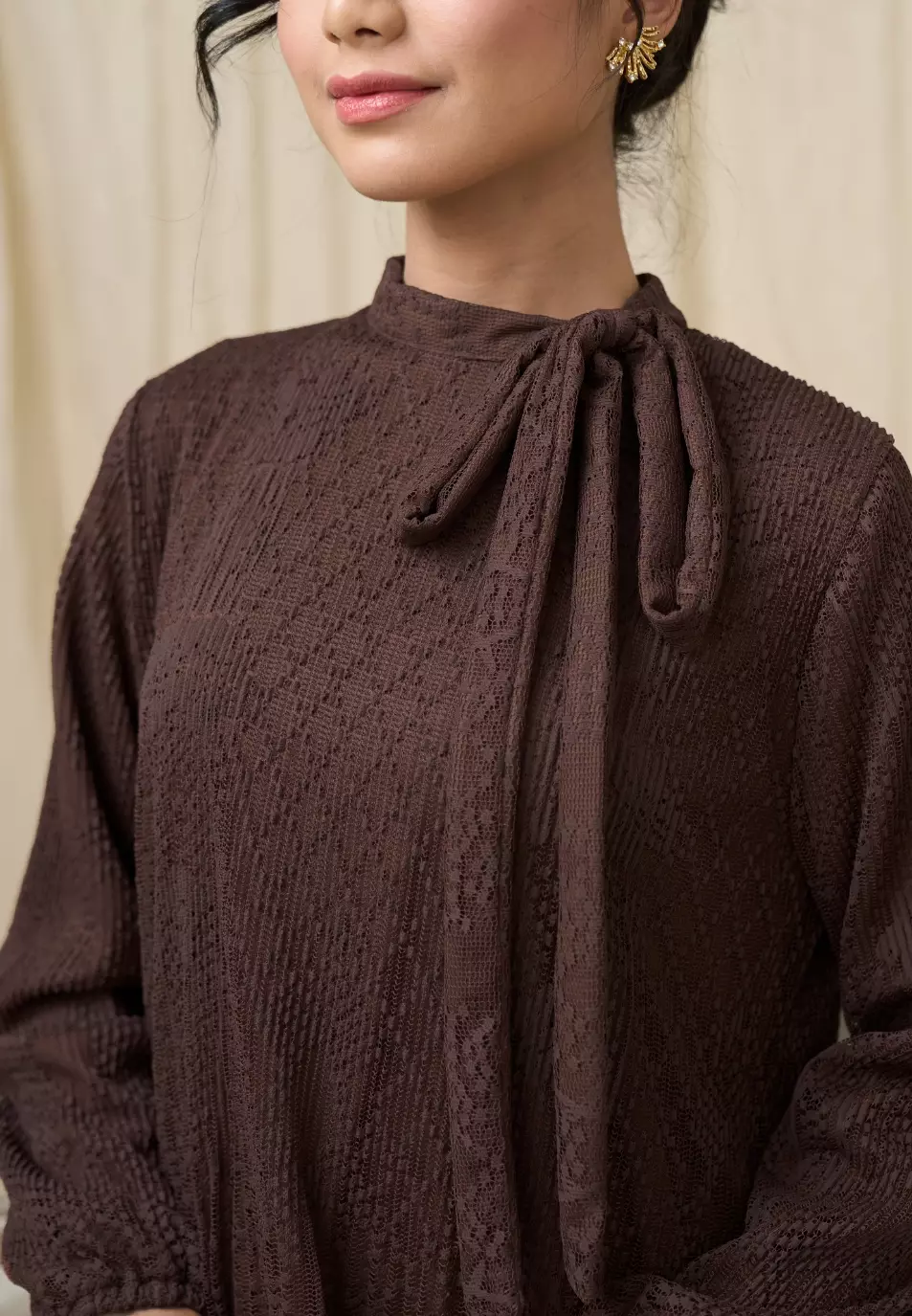 Willow Blouse - Chocolate