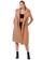London Rag brown Sleeveless Double Breasted Teddy Coat in Camel 04C89AA4A946B1GS_6