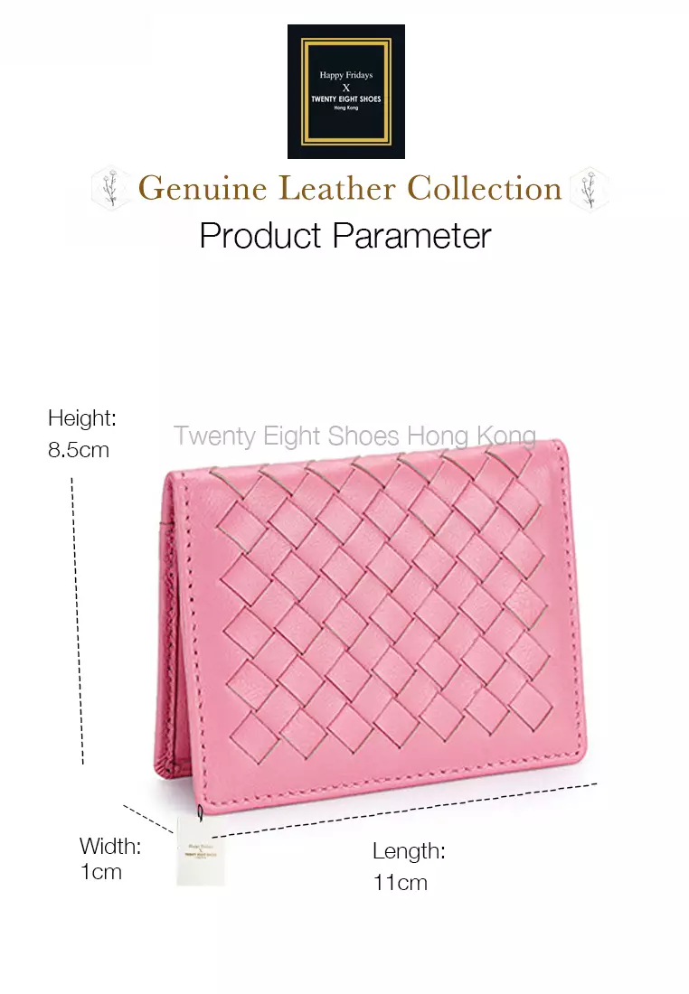 Weave Sheepskin Multi-Slot Card Holder JW YT-8861