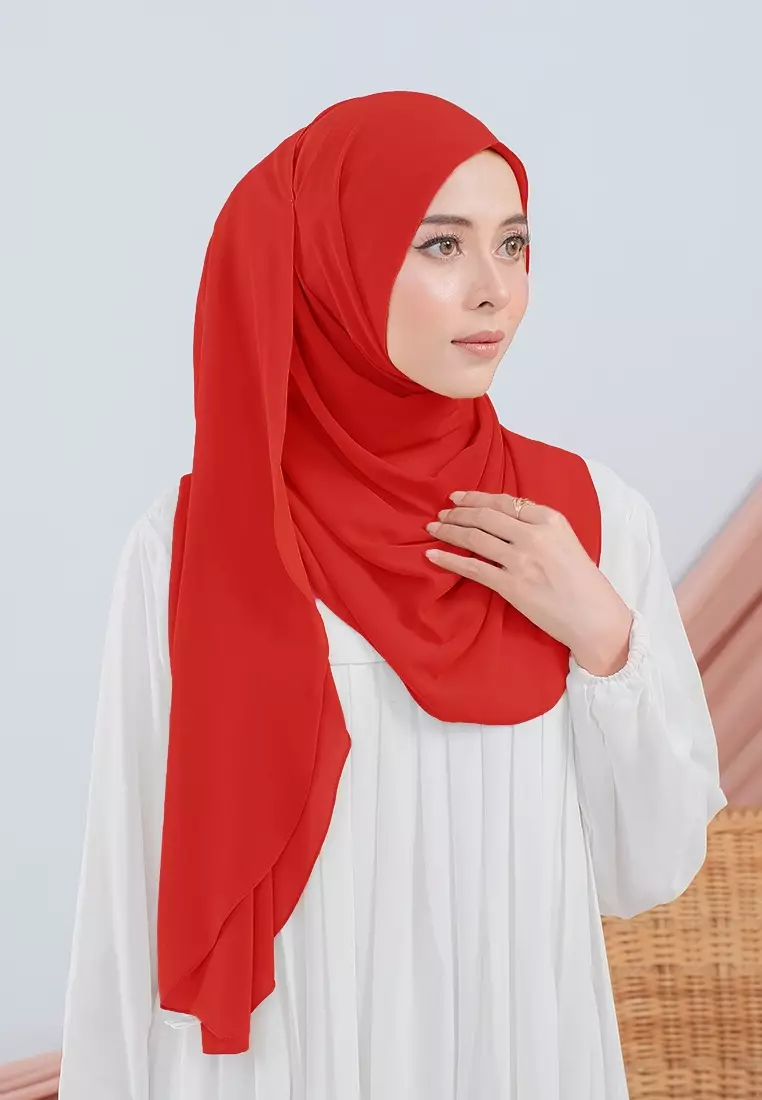 HIJAB INSTAN SABIYA - RED