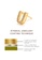 Atrireal gold ÁTRIREAL - Initial "U" Zirconia Stud Earrings in Gold 6B1CDAC62394A7GS_3