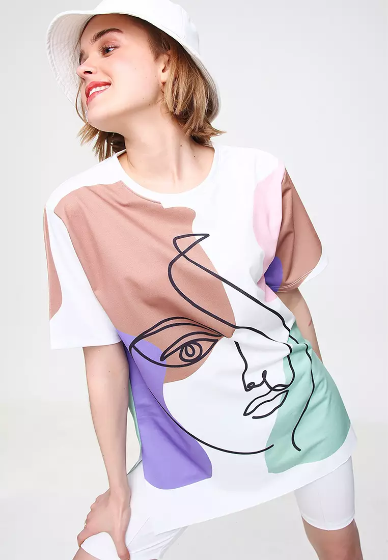 Printed Short Sleeves T-Shirt