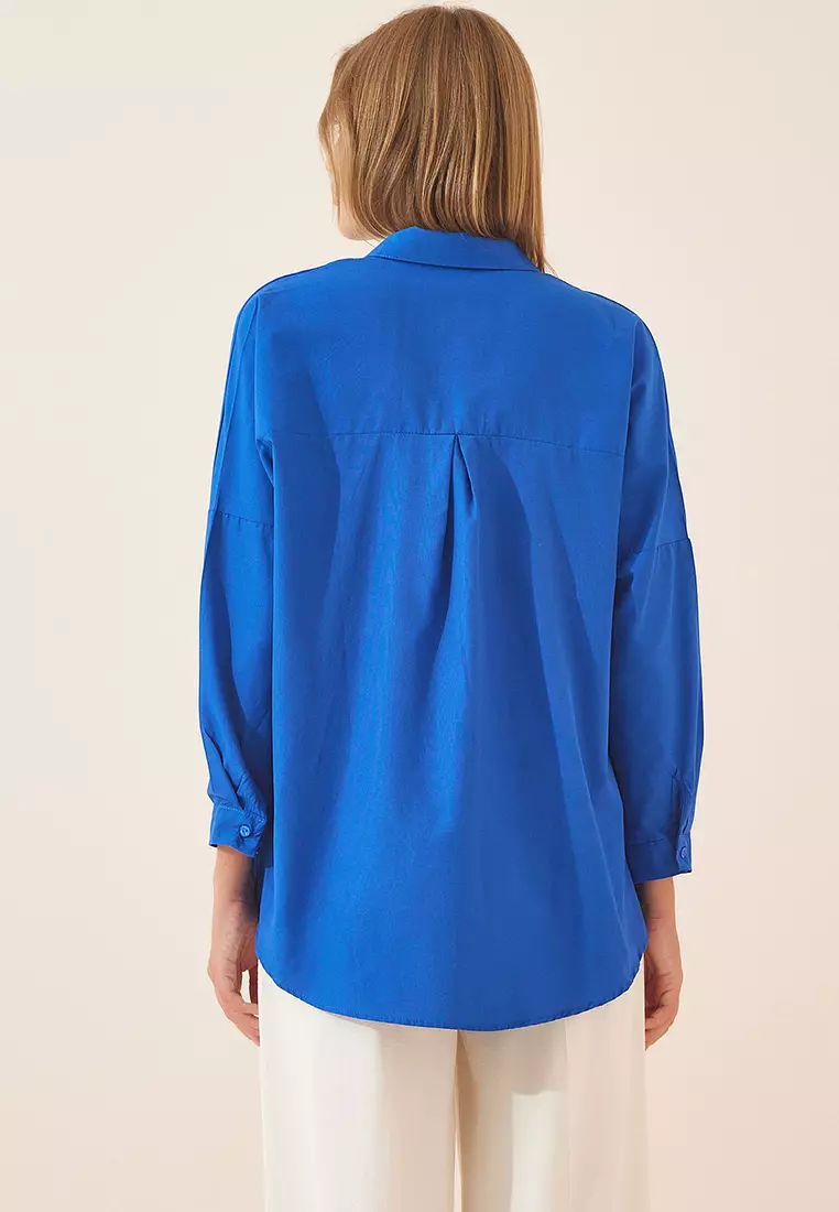 Oversize Long Basic Shirt