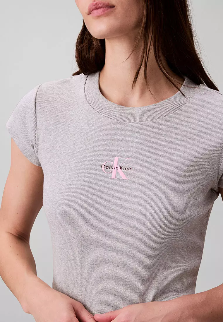 Monogram Baby Tee - Calvin Klein Jeans