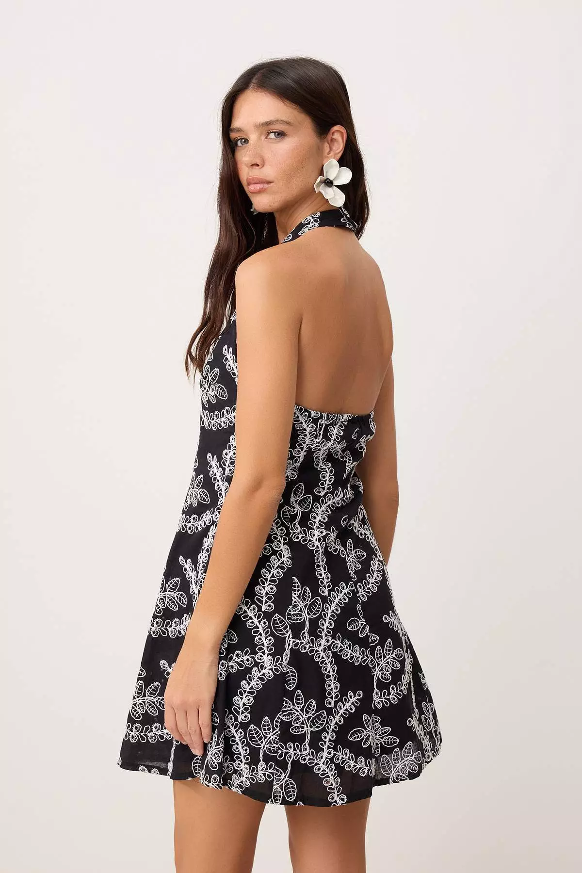 Black Short / Mini Woven Dress Twoss26El942