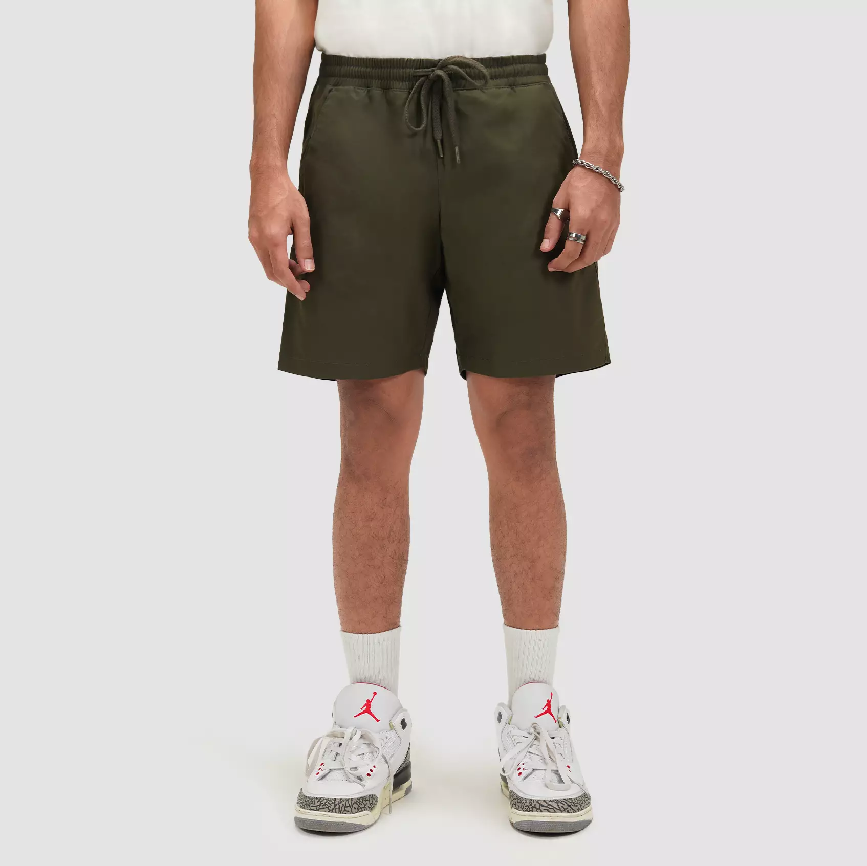 CELCIUS Celana Chinos Pendek L03000722C Dark Green