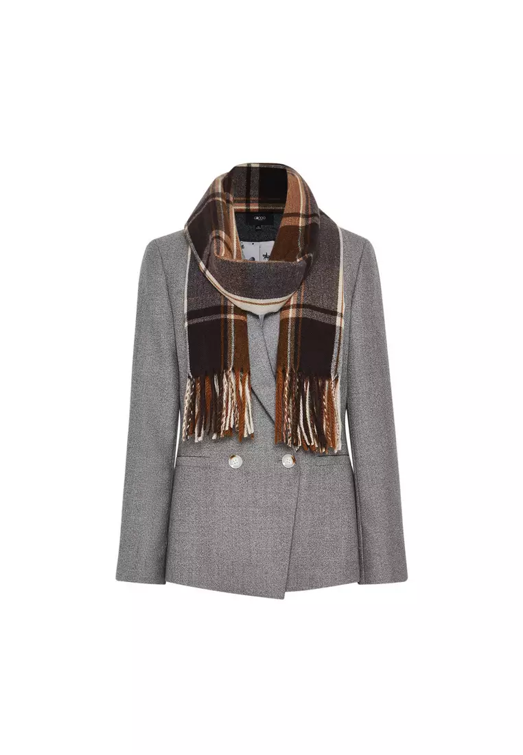 Long Sleeve Easy Fit Suit Blazer