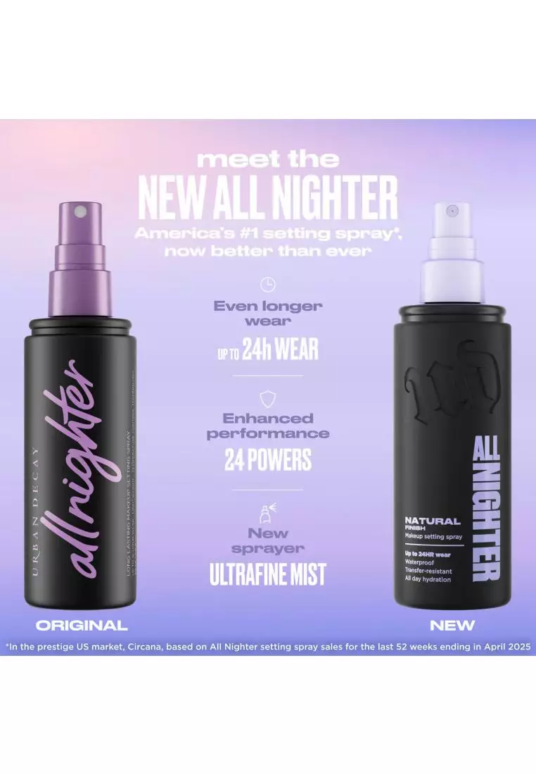 Jual Urban Decay All Nighter Long-Lasting Makeup Setting Spray 30ml  Original 2026 | ZALORA Indonesia ®