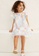 H&M white and multi Sequined Tulle Dress 0B948KA71C8140GS_3