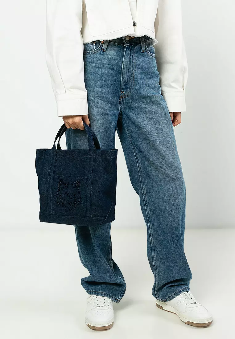 Fox Head Small Tote Bag