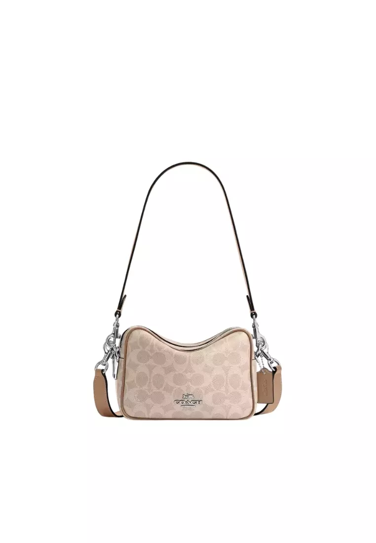 いってぃーCoach Mini SignatureOne shoulder Buy Coach Coach Mini Shoulder Bag Carey With Signature Canvas In