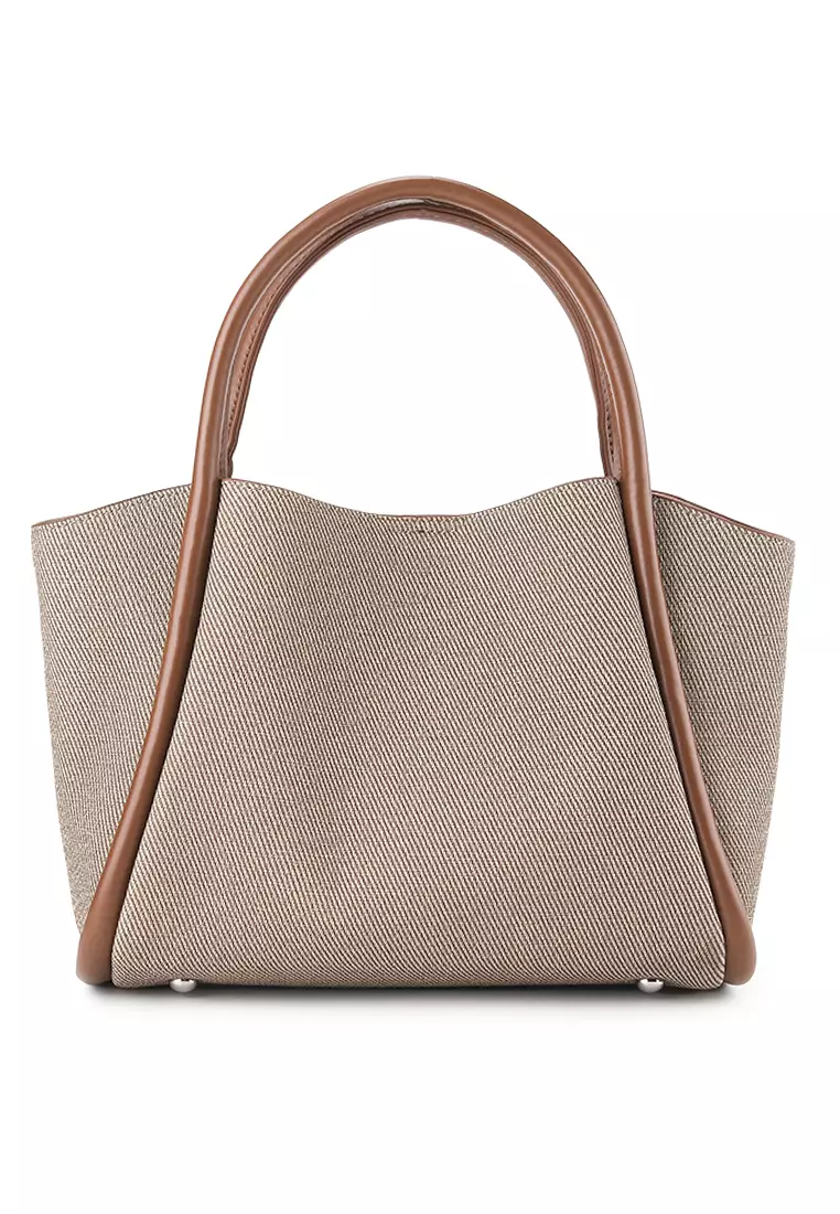 Wichita R2482-20 Top Handle Bag Dark Brown