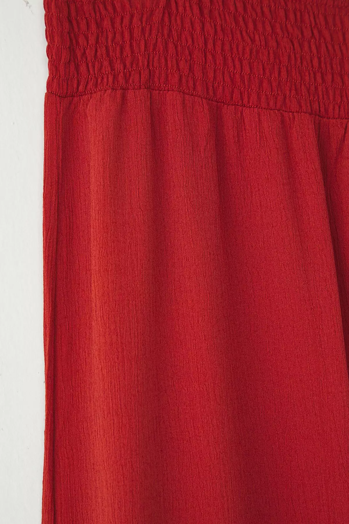 Tile Wide Leg High Waist Beach Wear Plus Size Trousers TBBSS25AR00000