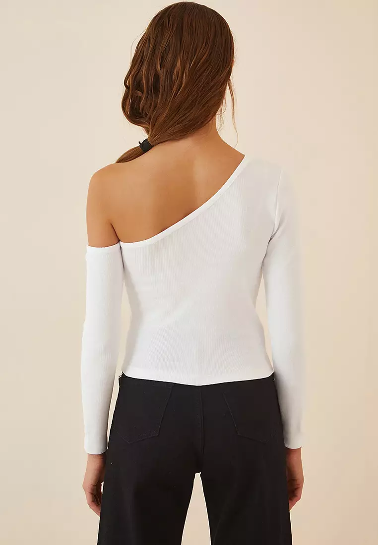 Asymmetrical Knit Top