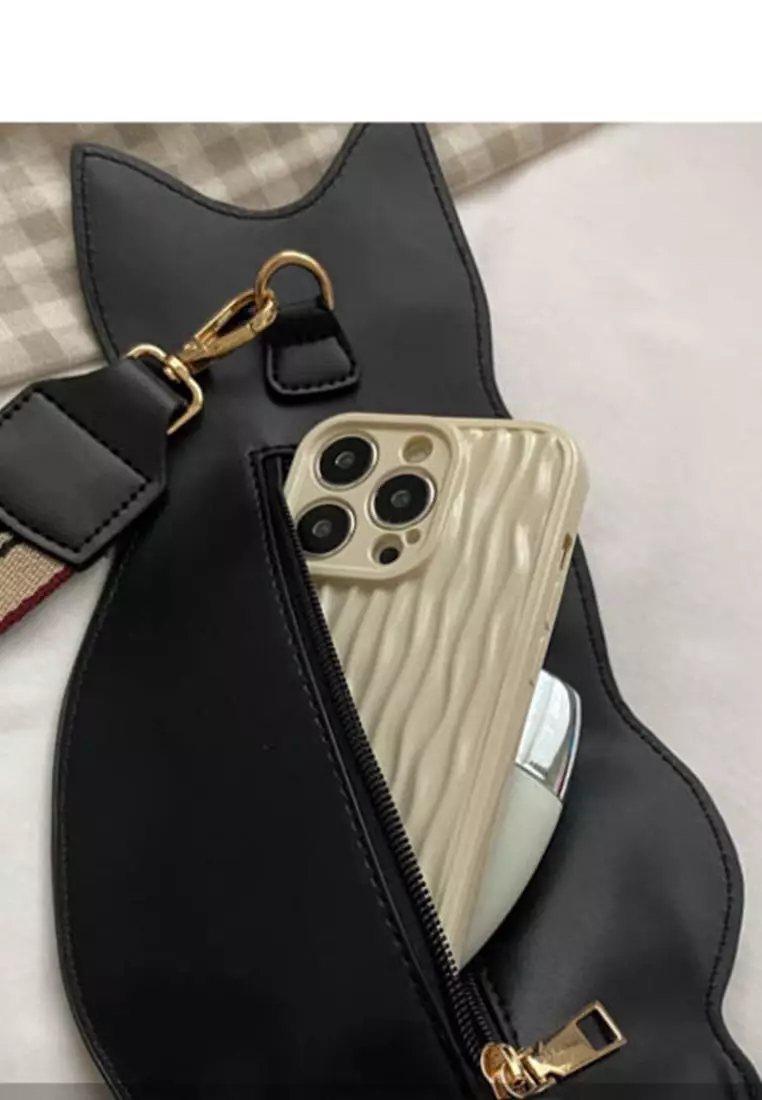 Cute kitten chest bag