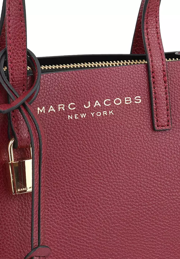 Marc Jacobs Marc Jacobs Mini Grind Tote Bag In Pomegranate M