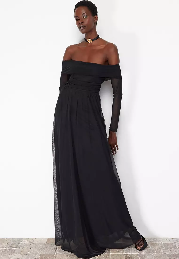 Tulle dress top