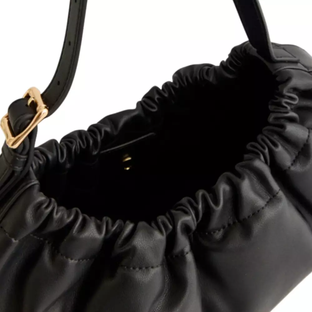 Ninon Hoop Shoulder Bag Black