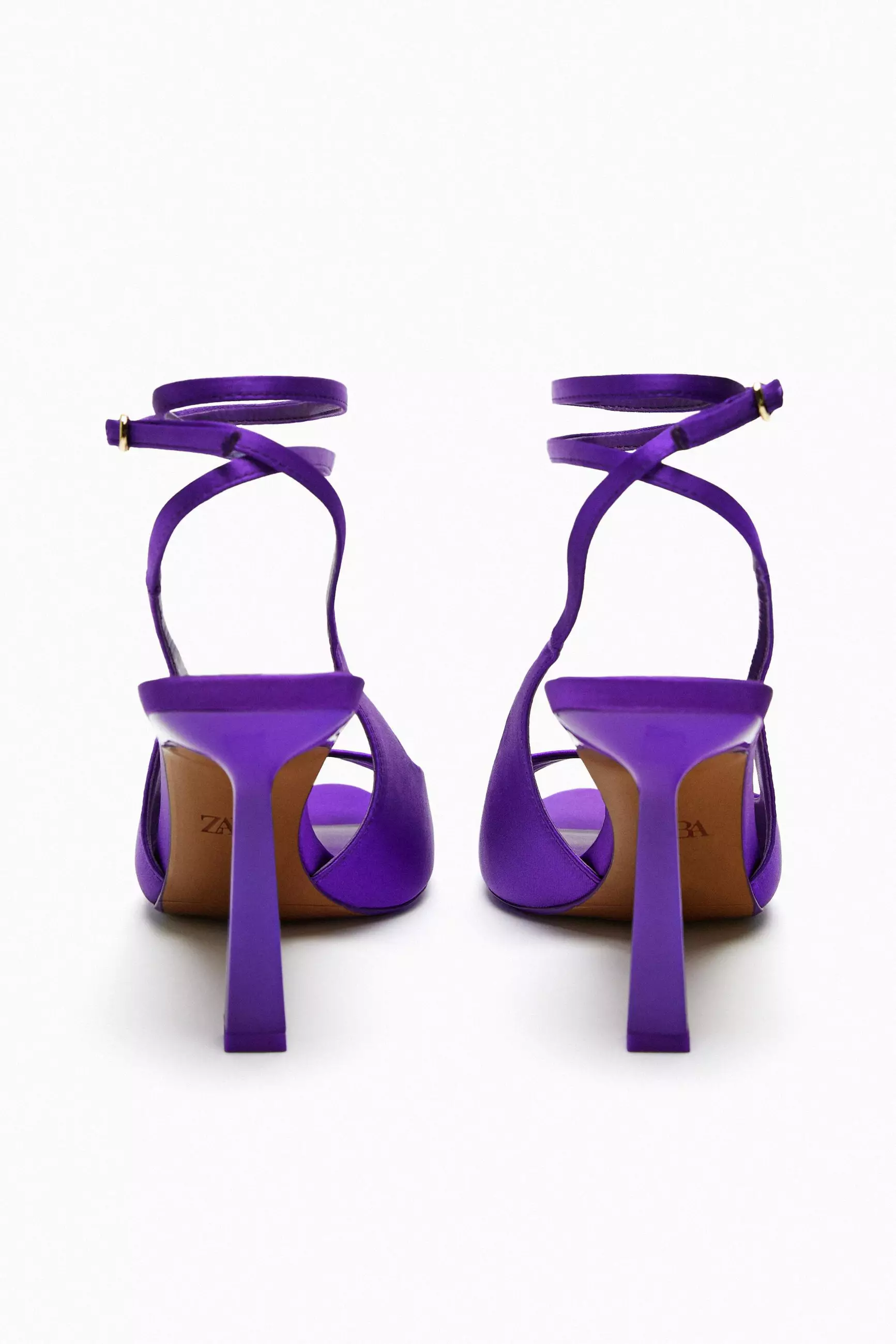 ZARA Fabric High-Heel Sandals 2025 | Buy ZARA Online
