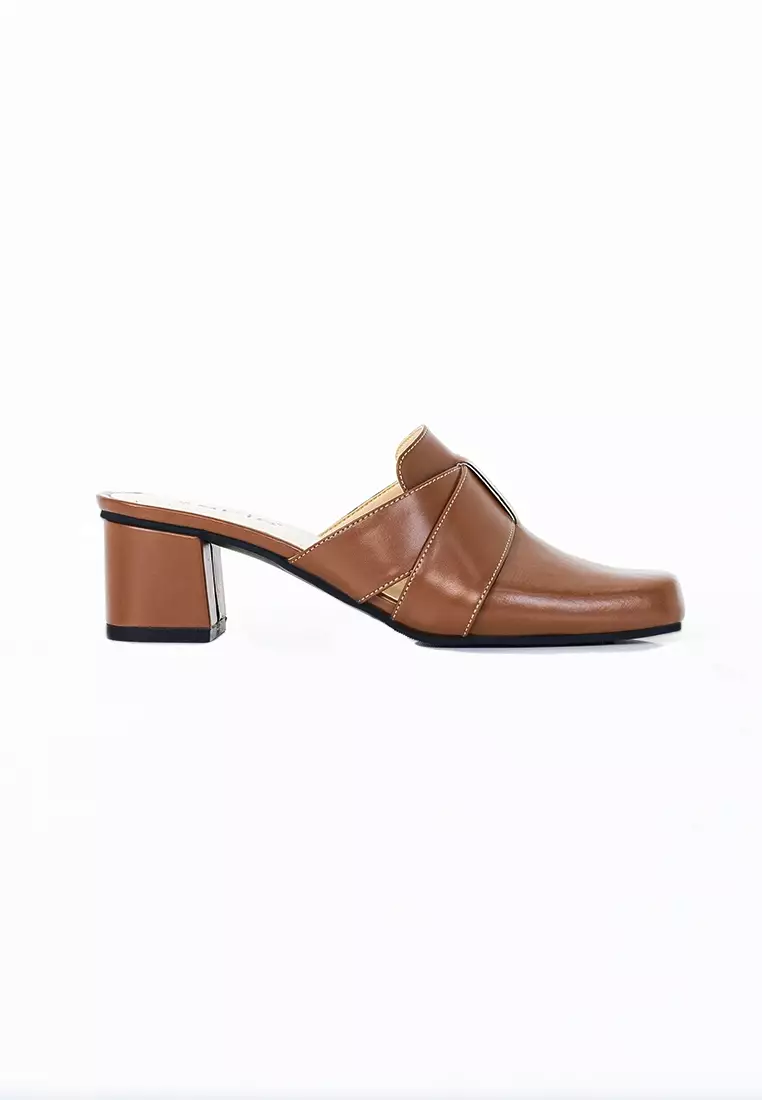 SEIS Savero Sandal Mules Wanita Heels 5 cm