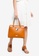 Unisa yellow Faux Leather Structured Convertible Tote Bag 2F566ACB490C4EGS_7
