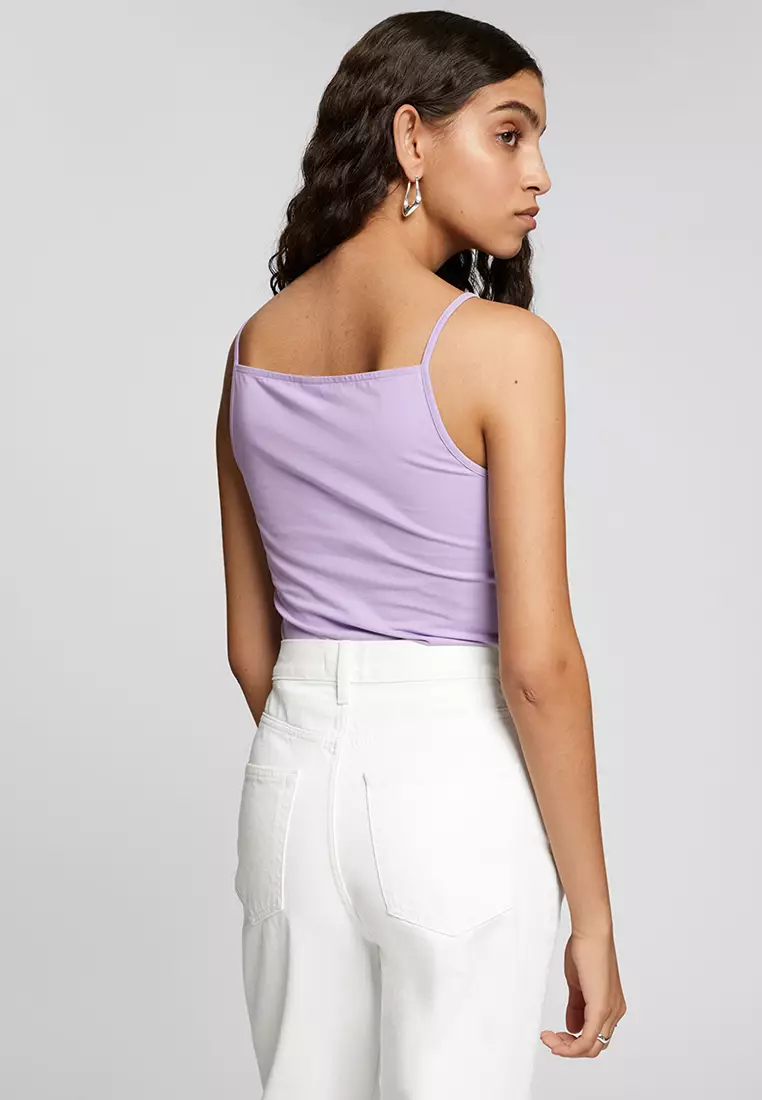 Cecil Ropa Mujer Camiseta Negra De Manga Corta Con Escote En V