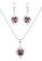 SO SEOUL red and silver Camellia Flower Diamond Simulant Ruby Hoop Earrings and Necklace Set 3BD66AC667237CGS_1
