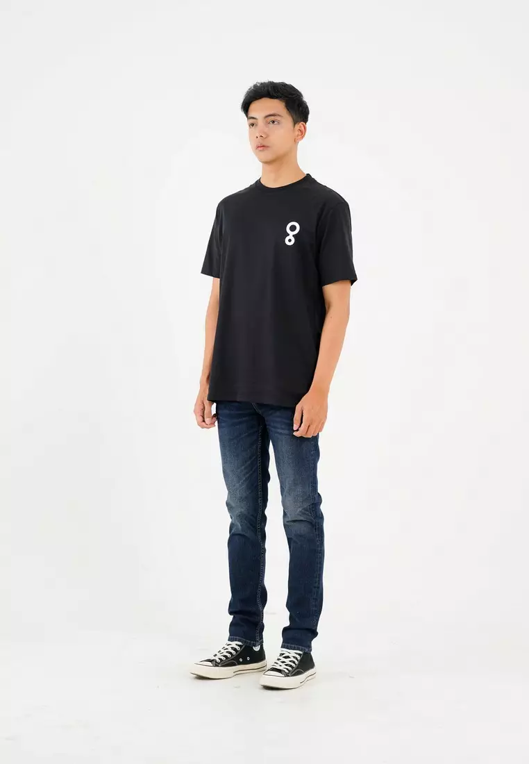 Greenlight Men's T-Shirt Short Sleeve Regular Fit Cotton Logo Lais 181224