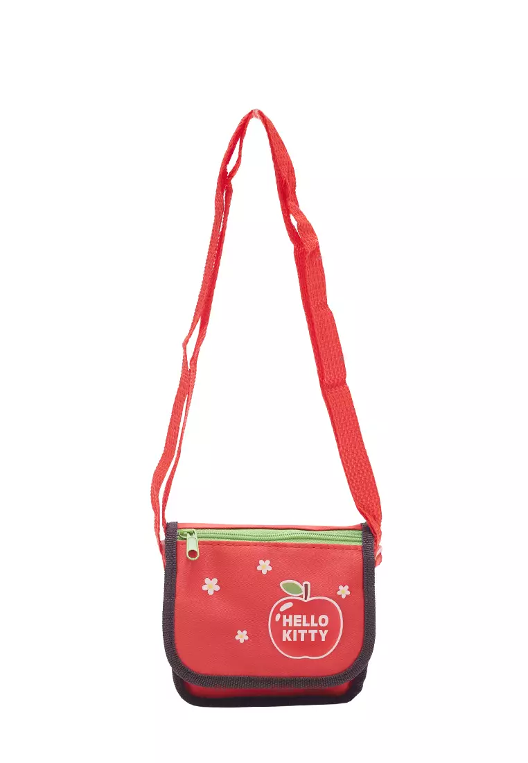 Wallet Sling Bag Hello Kitty Red