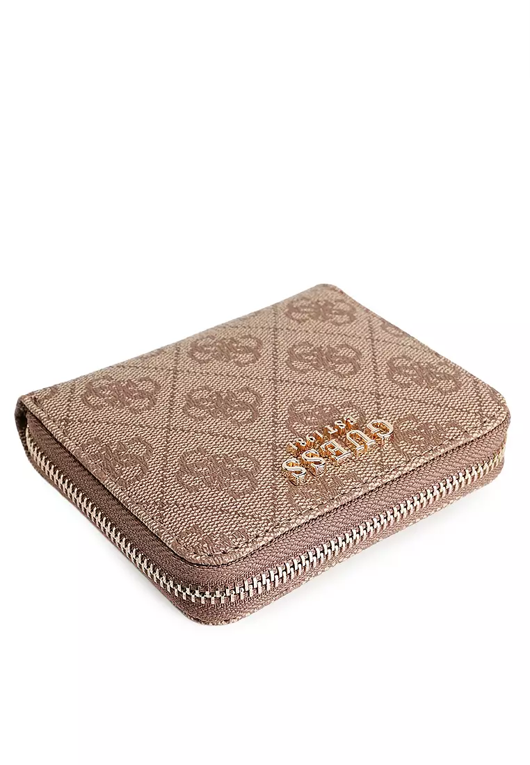 Laurel II Signature Logo Small Zip Around Wallet