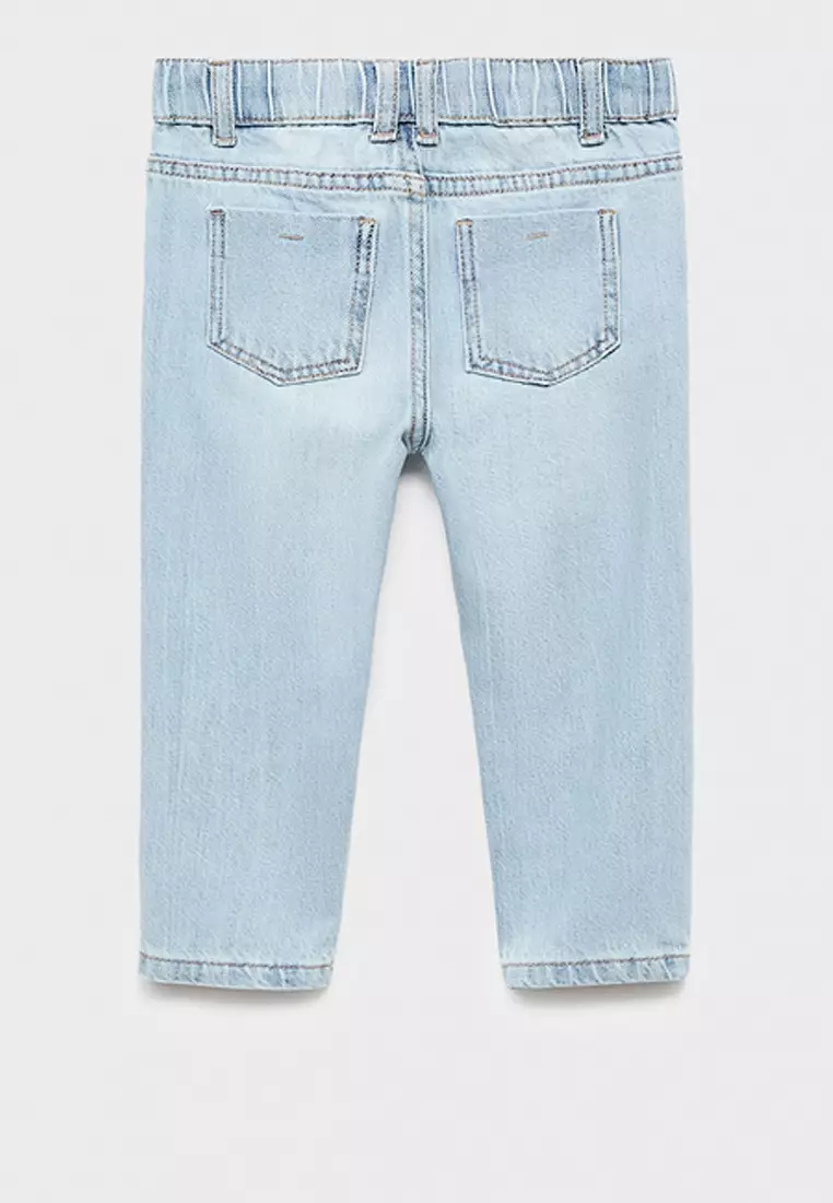 Straight Cotton Jeans